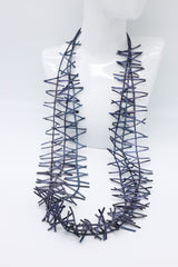 3 Strand Birds Nest Necklace - Hand-painted - Jianhui London