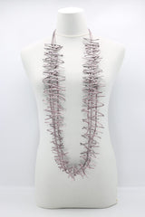 3 Strand Birds Nest Necklace - Hand-painted - Jianhui London