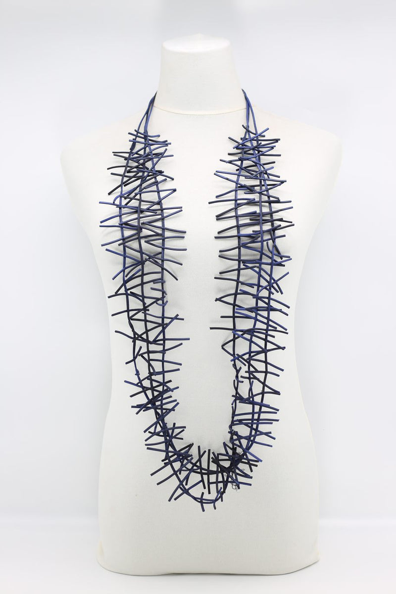 3 Strand Birds Nest Necklace - Hand-painted - Jianhui London
