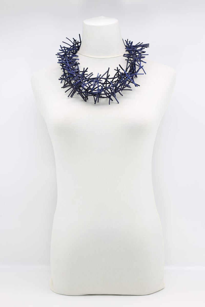 3 Strand Birds Nest Necklace - Hand-painted - Jianhui London