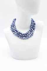 Faceted Wooden Beads Necklaces - Jianhui London