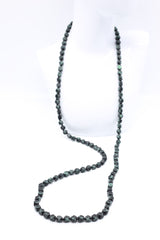 Faceted Wooden Beads Necklaces - Jianhui London