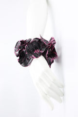 Upcycled plastic bottles - Big Aqua Water Lily leaf Bracelets - Jianhui London