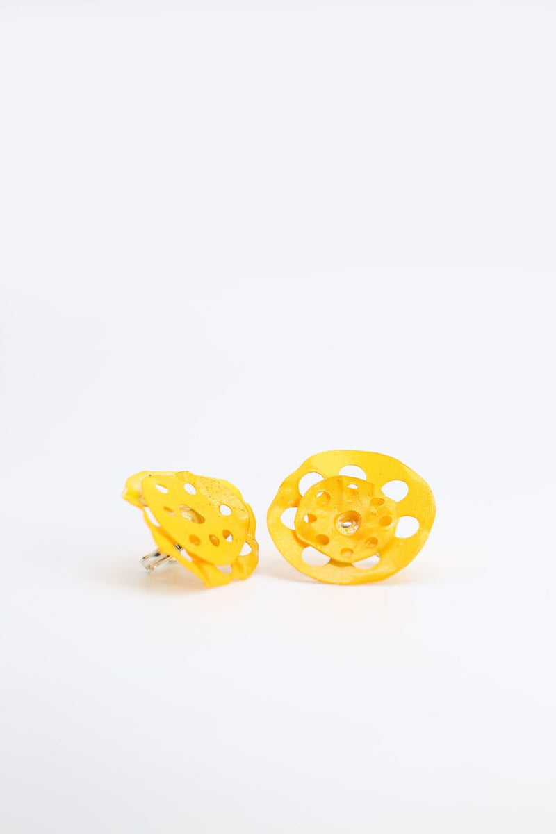 Clip on Lotus Root Earrings - Jianhui London