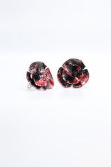 Aqua Poppy Earrings - Jianhui London