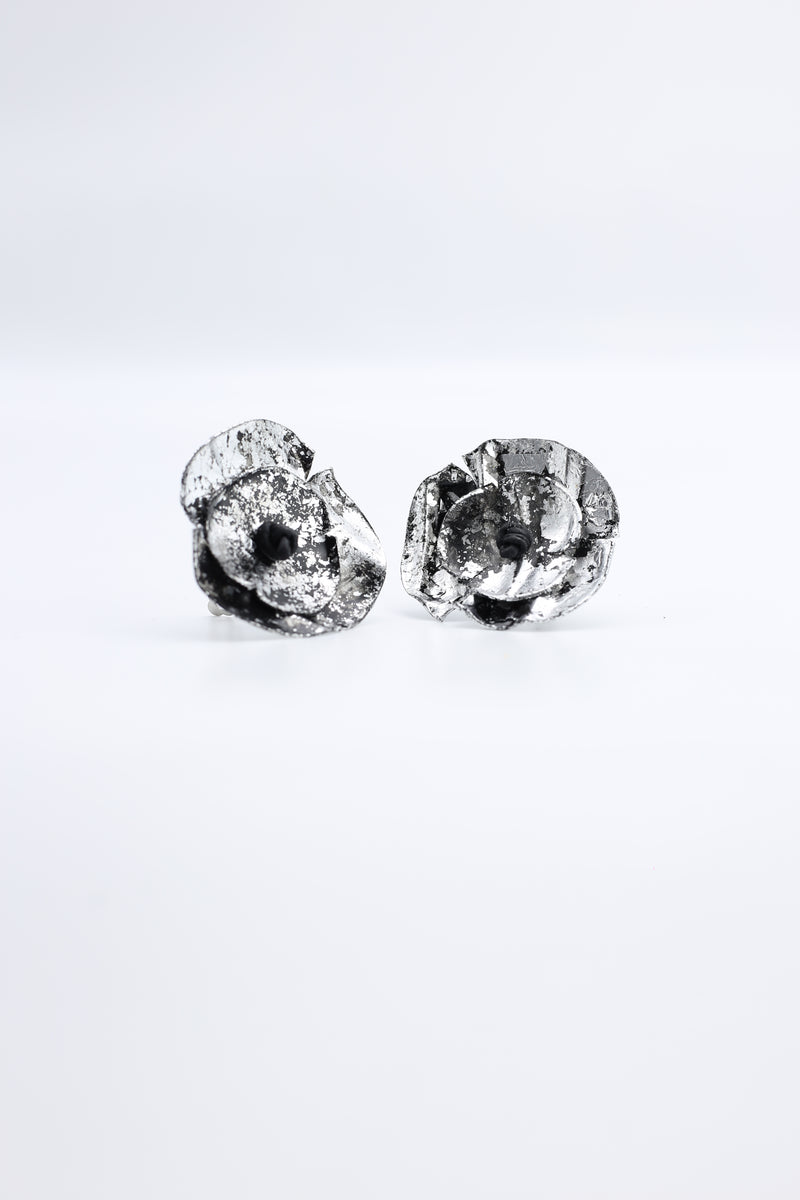 Aqua Poppy Earrings - Jianhui London