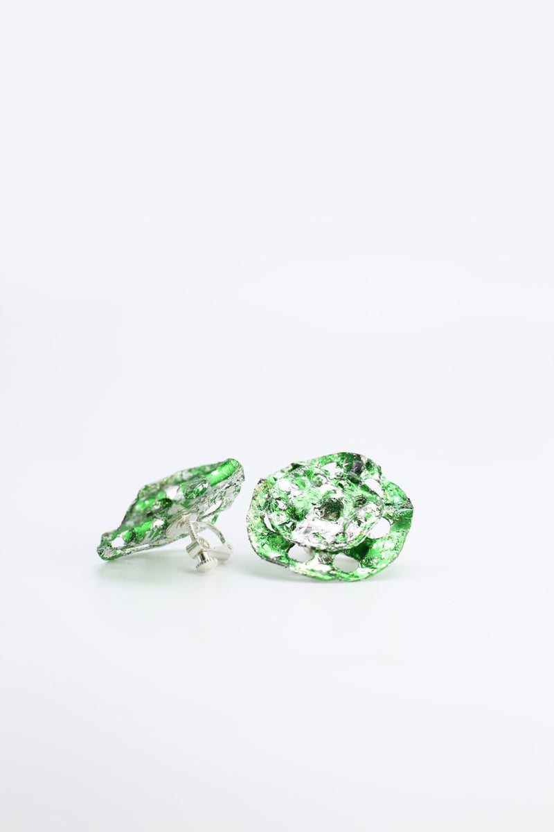 Clip on Lotus Root Earrings - Jianhui London