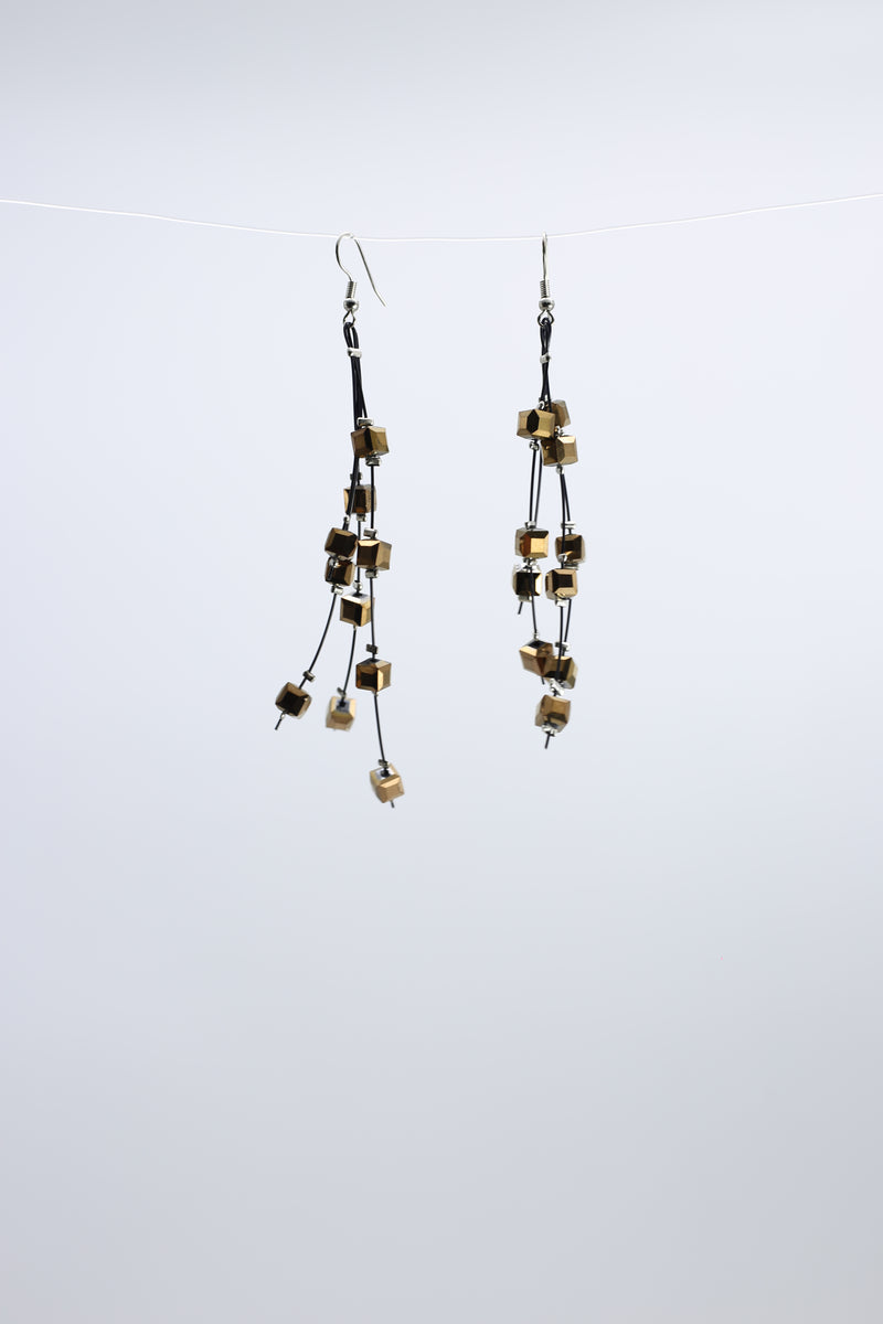 Diana Crystal Earrings - Jianhui London
