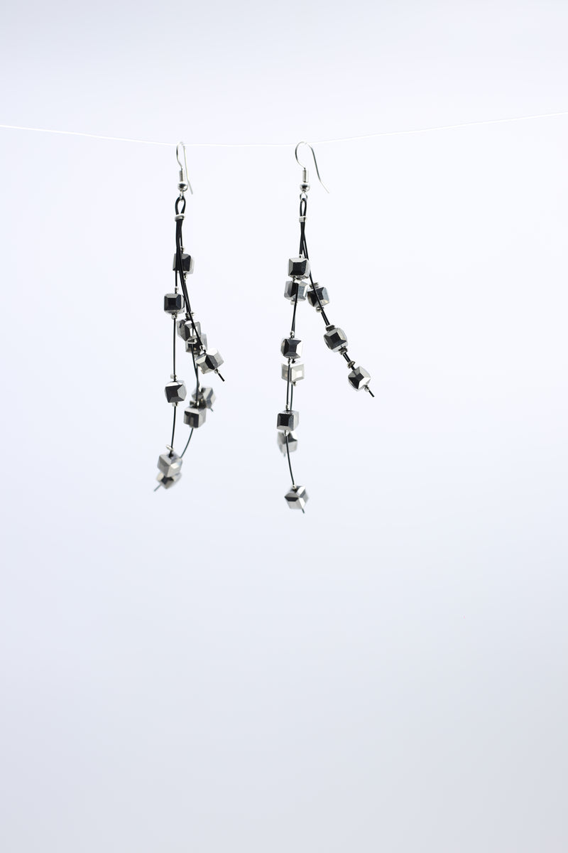 Diana Crystal Earrings - Jianhui London