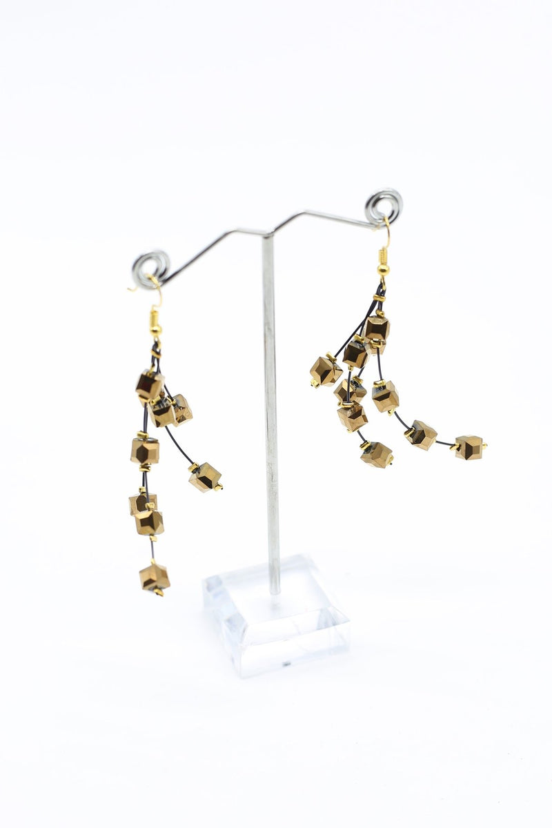 Diana Crystal Earrings - Jianhui London