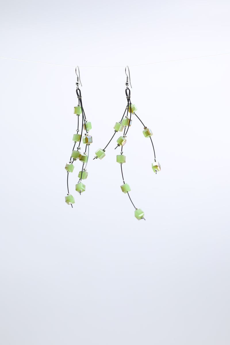 Diana Crystal Earrings - Jianhui London