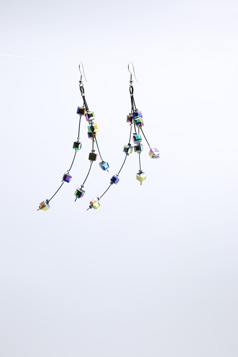 Diana Crystal Earrings - Jianhui London