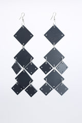 Squares Chandelier Earrings - Jianhui London