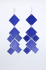 Squares Chandelier Earrings - Jianhui London