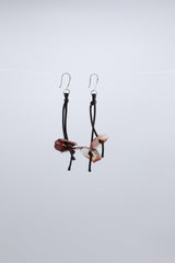 Aqua Coral earrings-Hand painted - Jianhui London