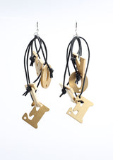 Vote Earrings - Gold - Jianhui London