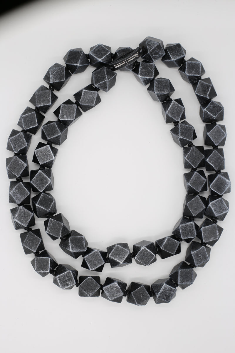Austrian Big Diamond Beads Necklaces - Hand painted - Jianhui London