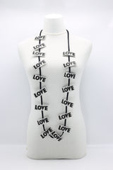 LOVE Ribbon Necklaces - Jianhui London