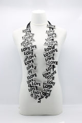 LOVE Ribbon Necklaces - Jianhui London