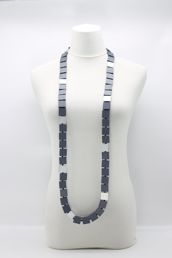 Klimt Collection 2x2 Squares Necklace - Jianhui London