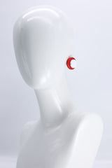 Clip-on Round Earrings - 2 Layers - Jianhui London