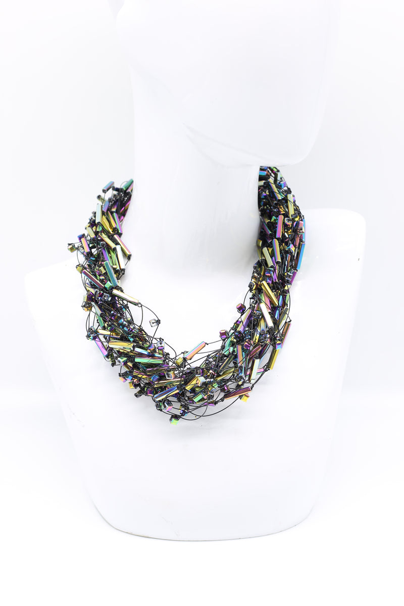 Diana Multichrome Necklace - Jianhui London