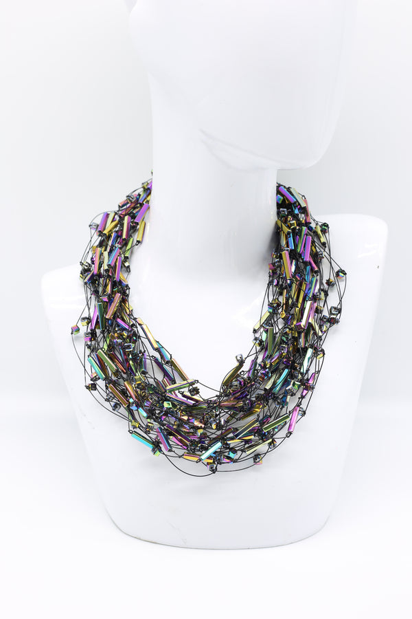 Diana Multichrome Necklace - Jianhui London