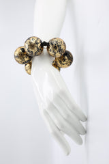Giant Beads Bracelets - Hand gilded/Hand painted - Jianhui London
