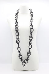 Rubber Chain Necklace - Thick Loops - Jianhui London