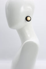 Clip-on Round Earrings - 2 Layers - Jianhui London