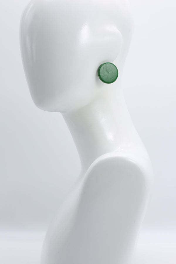 Clip-on Round Earrings - Large - Jianhui London
