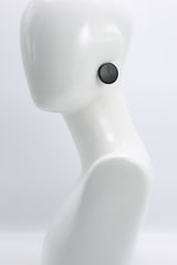 Clip-on Round Earrings - Large - Jianhui London