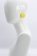 Clip-on Round Earrings - Large - Jianhui London