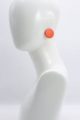 Clip-on Round Earrings - Large - Jianhui London