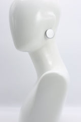 Clip-on Round Earrings - Large - Jianhui London