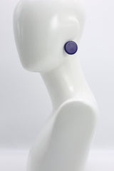 Clip-on Round Earrings - Large - Jianhui London
