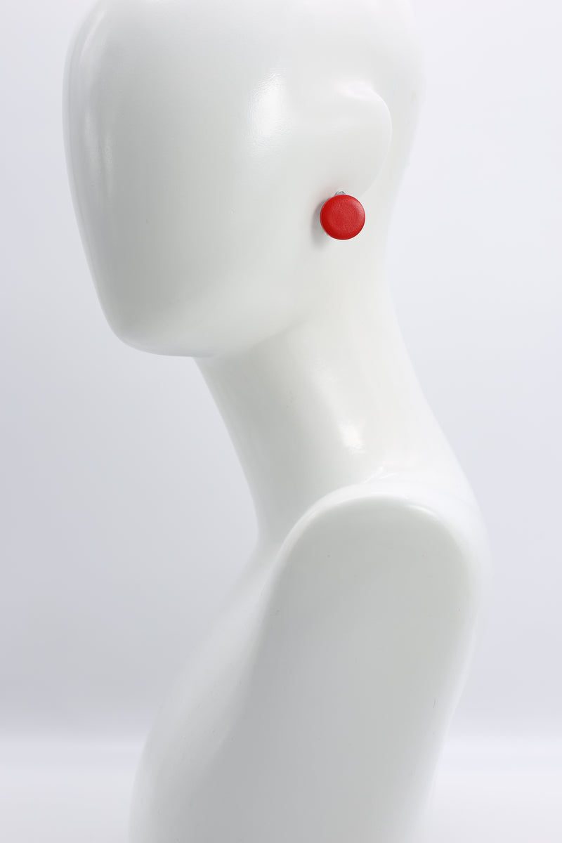 Clip-on Round Earrings - Small - Jianhui London