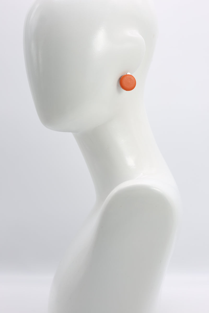 Clip-on Round Earrings - Small - Jianhui London