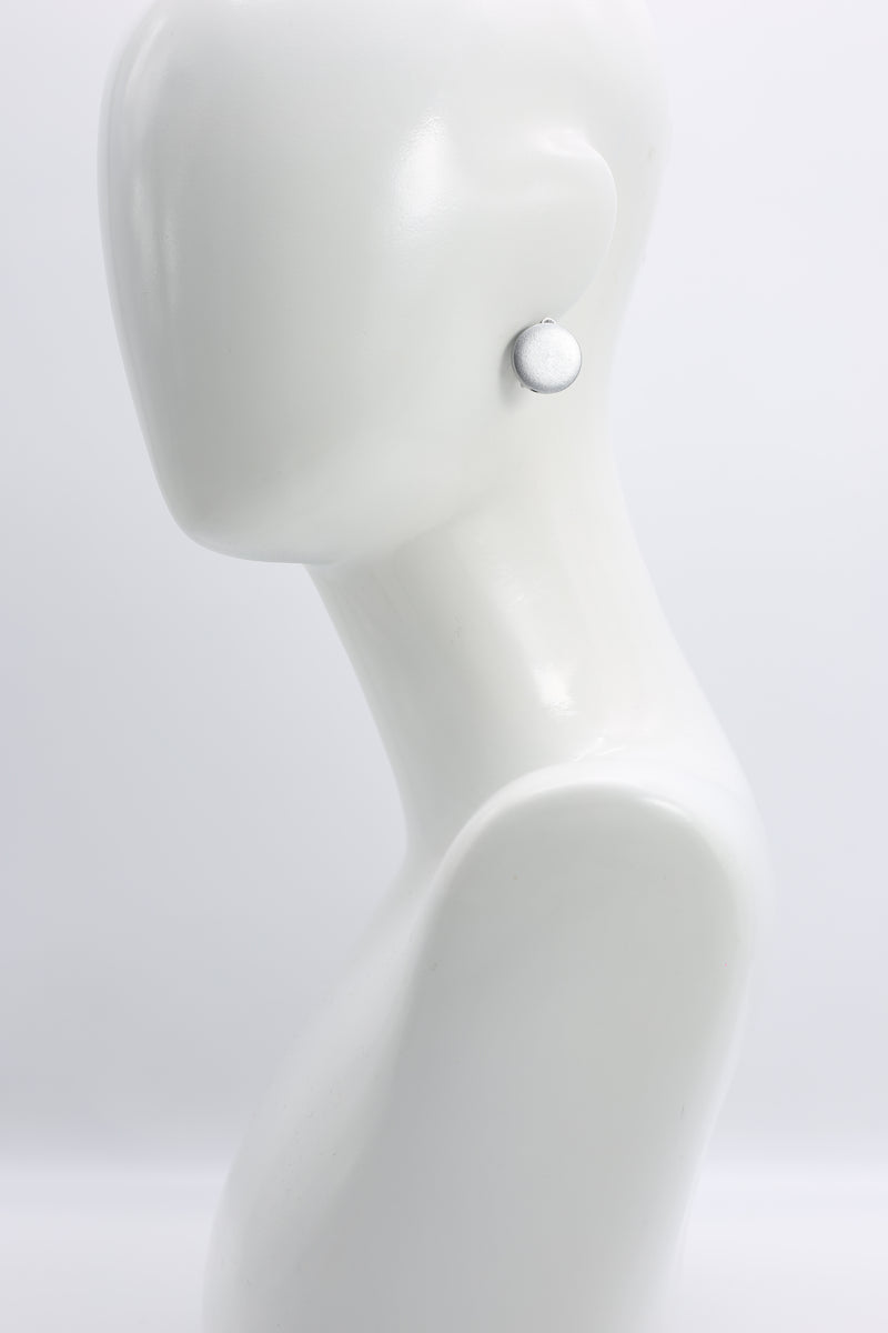 Clip-on Round Earrings - Small - Jianhui London