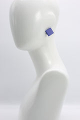 Clip-on Square Earrings - Small - Jianhui London