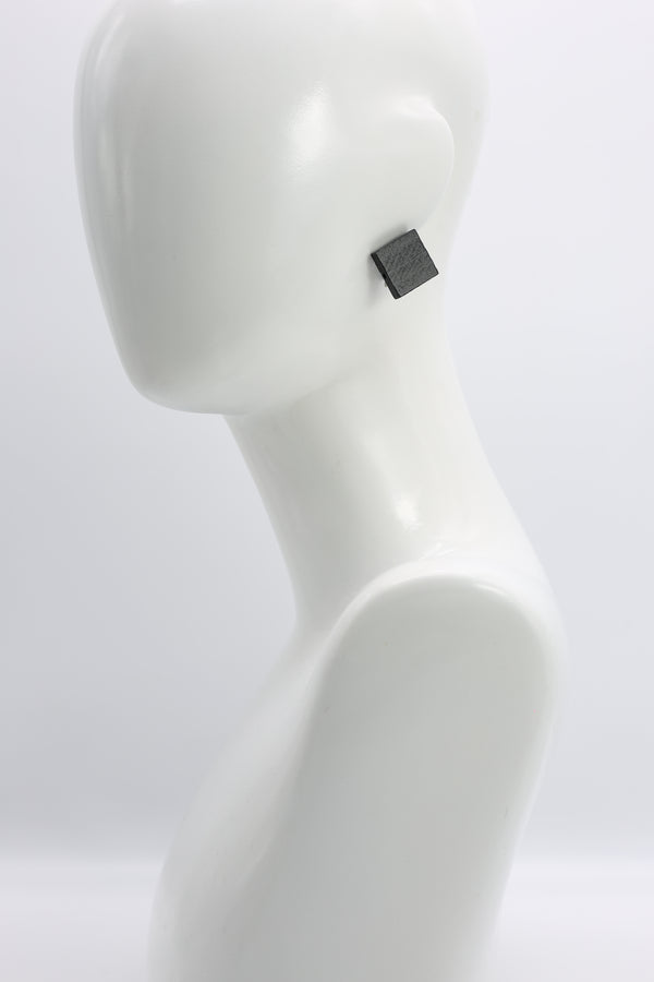 Clip-on Square Earrings - Small - Jianhui London