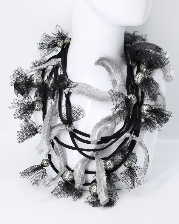 Biba Silver Raven Pearl - Jianhui London