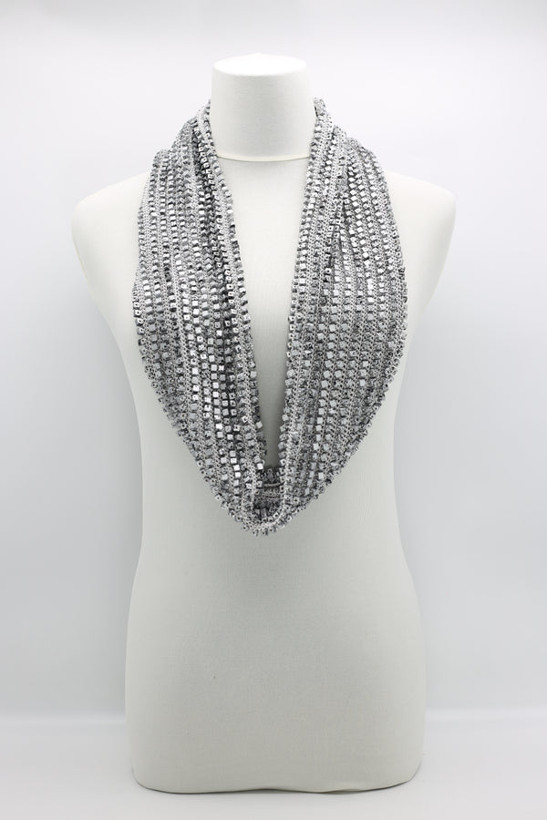 Pashmina Infinity Scarf - Hand-painted - Jianhui London