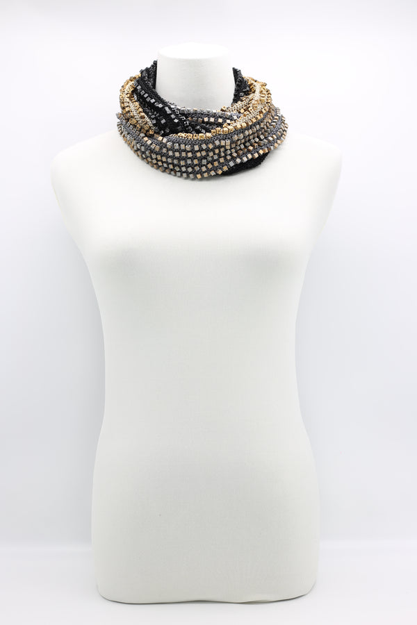 Pashmina Infinity Scarf - Hand-painted - Jianhui London