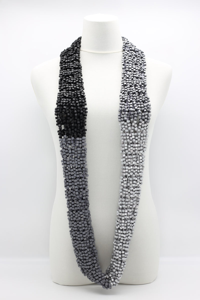 Pashmina Fishnet Infinity Scarf - Large - Jianhui London
