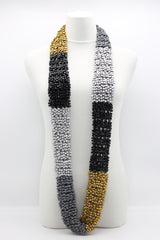 Pashmina Fishnet Infinity Scarf - Large - Jianhui London