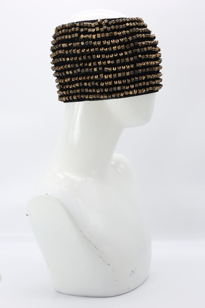 Hand-crocheted Pashmina Headband - Hand-painted - Jianhui London