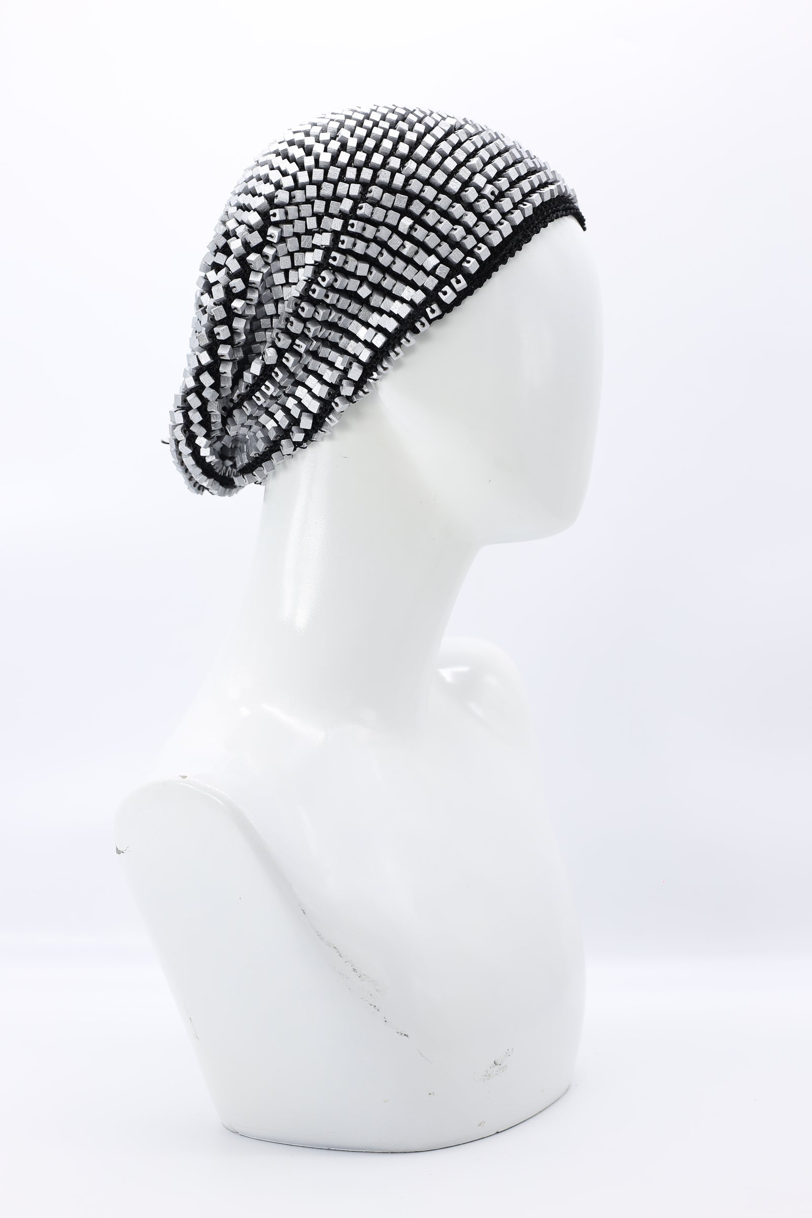Hand-crocheted Pashmina Hat - Medium – Jianhui London display picture 2