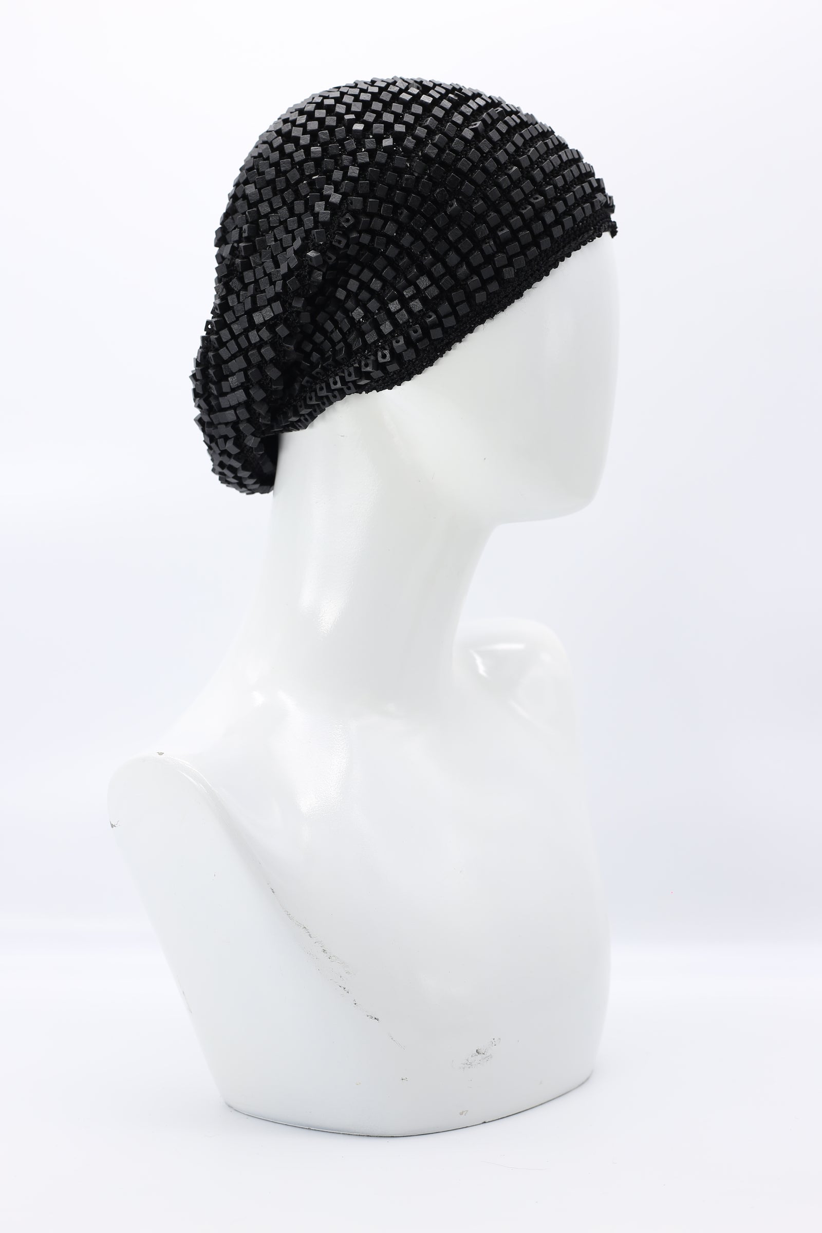 JIANHUI Hand-Crocheted Pashmina Hat Hand-crocheted Pashmina Hat - Short - Hand-painted – Jianhui  main image 2