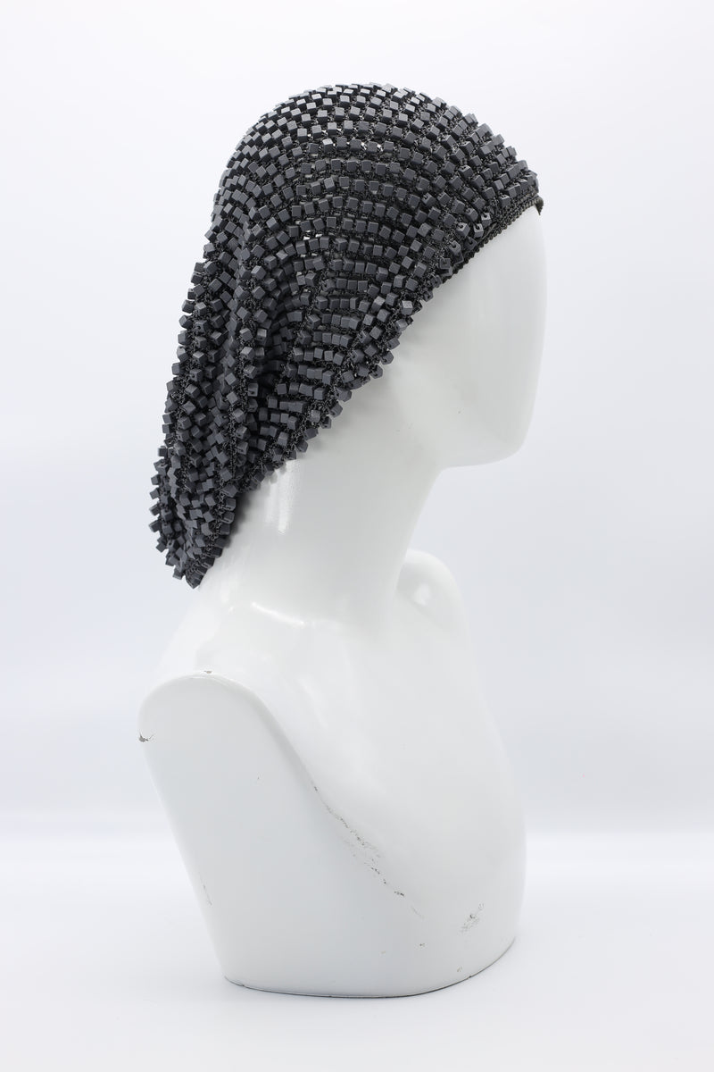 Hand-crocheted Pashmina Hat - Large - Jianhui London